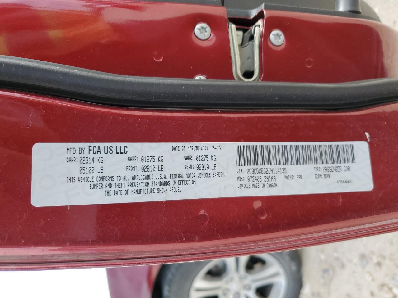 2018 Dodge Charger - Image 14