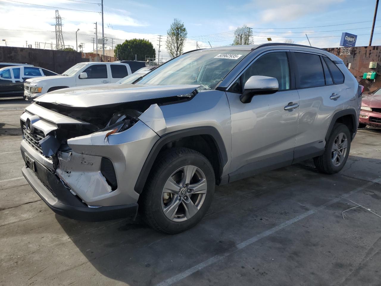 2022 Toyota Rav4 Xle იყიდება Wilmington-ში, CA - Mechanical