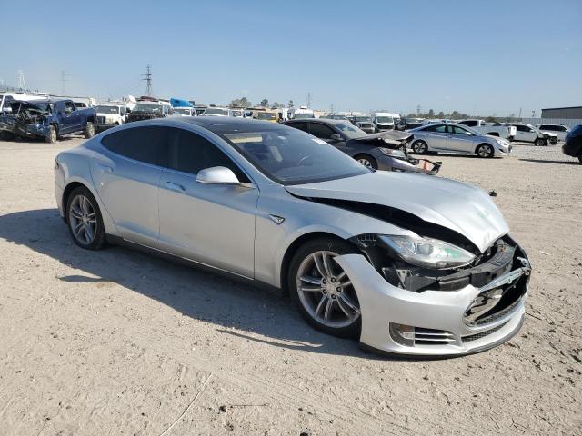 Hatchbacks TESLA MODEL S 2013 Silver