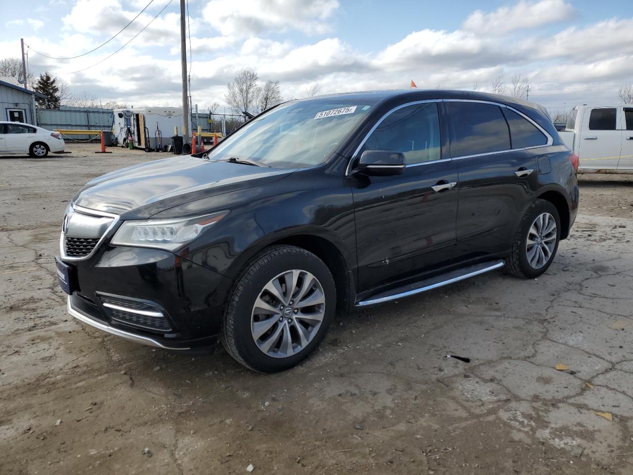 2015 Acura Mdx Technology for Sale in Pekin, IL - Side