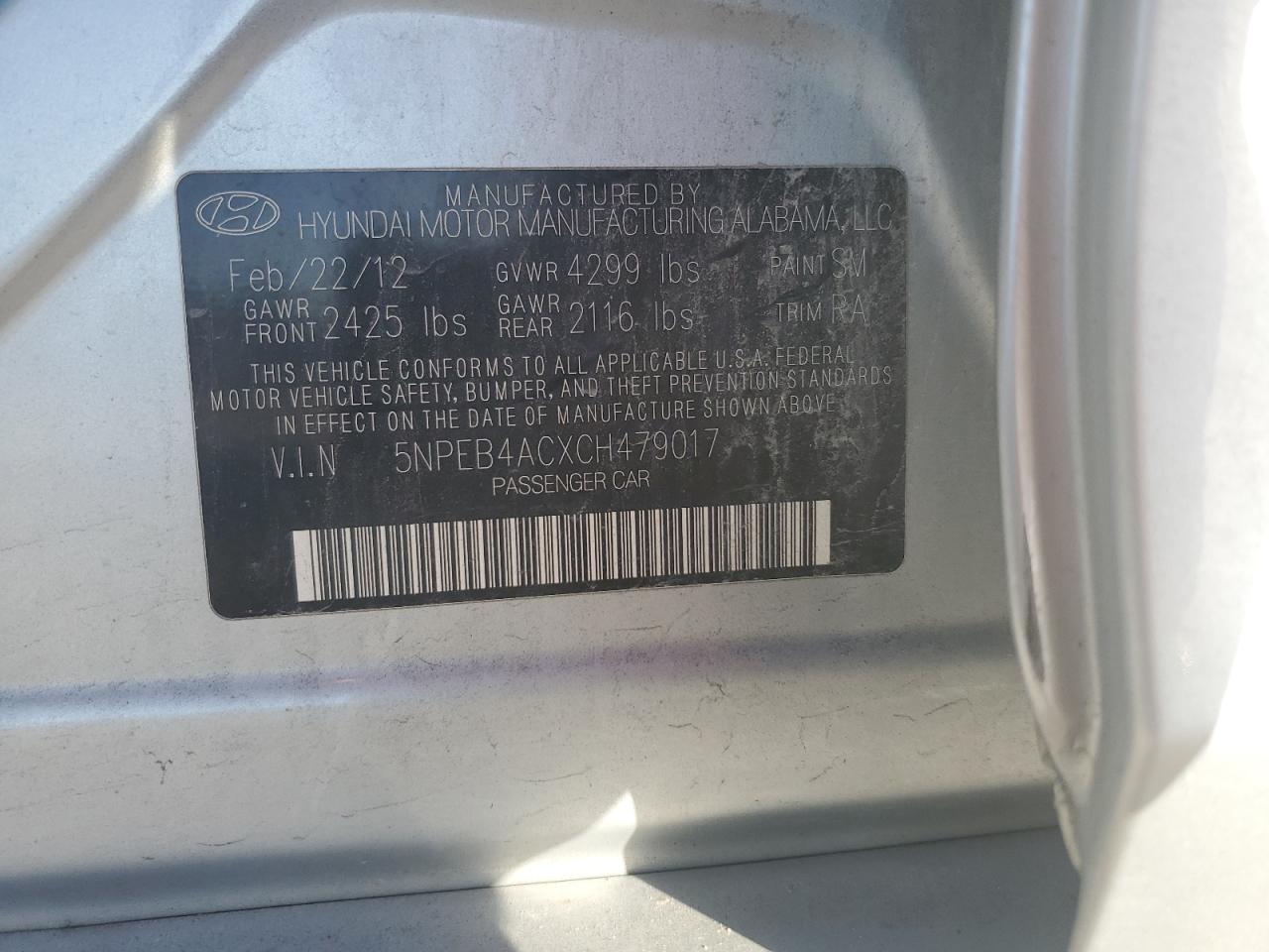 2012 Hyundai Sonata - Image 12