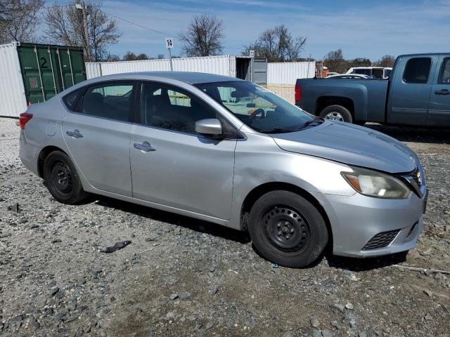  NISSAN SENTRA 2016 Сріблястий