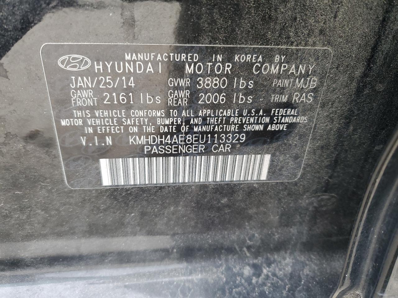 2014 Hyundai Elantra - Image 13