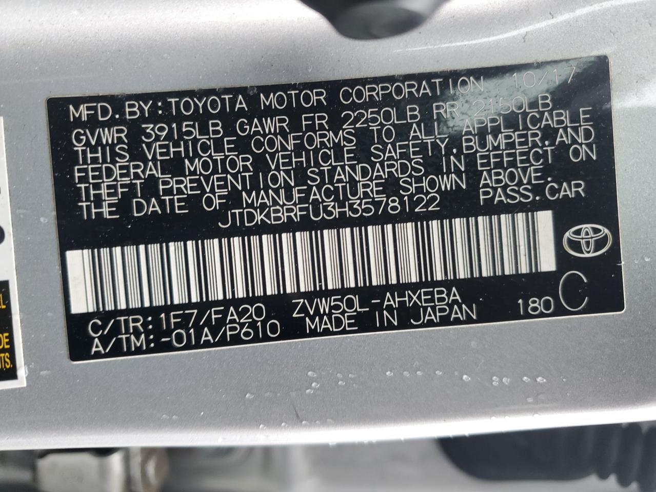 2017 Toyota Prius - Image 13