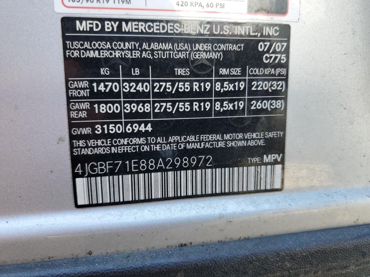 2008 Mercedes-Benz GL-klasse - Image 13