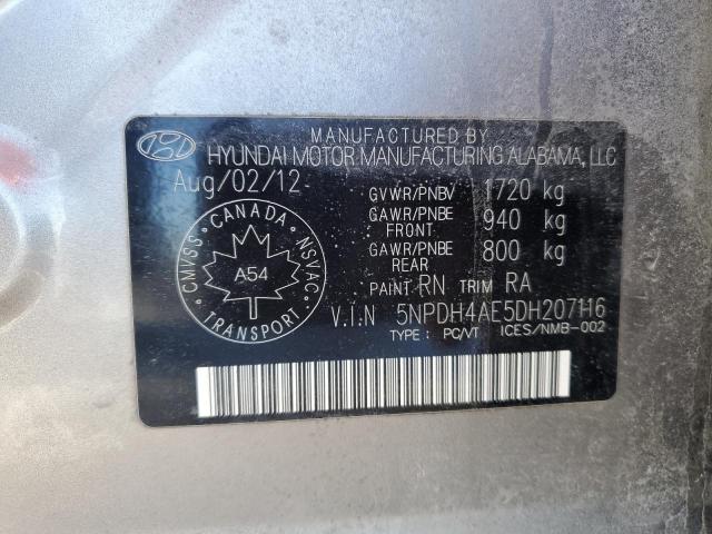 2013 HYUNDAI ELANTRA GLS