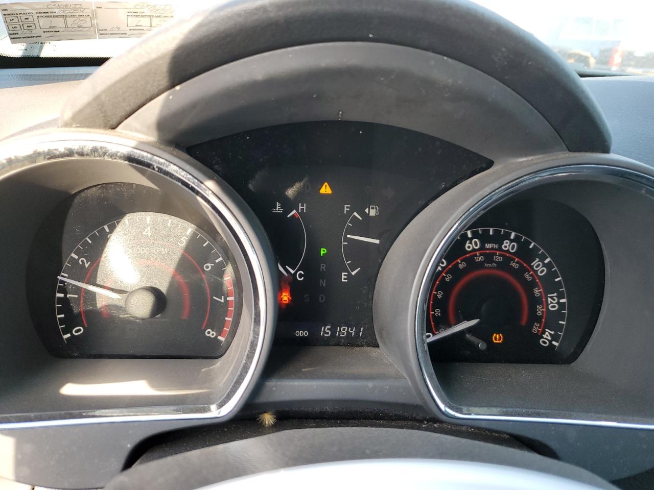 2012 Toyota Highlander Base VIN: PA-MCH1805 Lot: 47326825