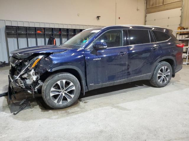  TOYOTA HIGHLANDER 2021 Blue