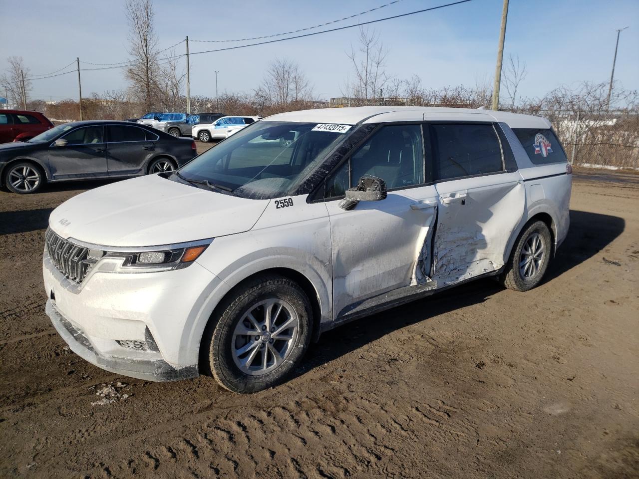 2024 Kia Carnival Lx за продажба в Montreal-est, QC - Side