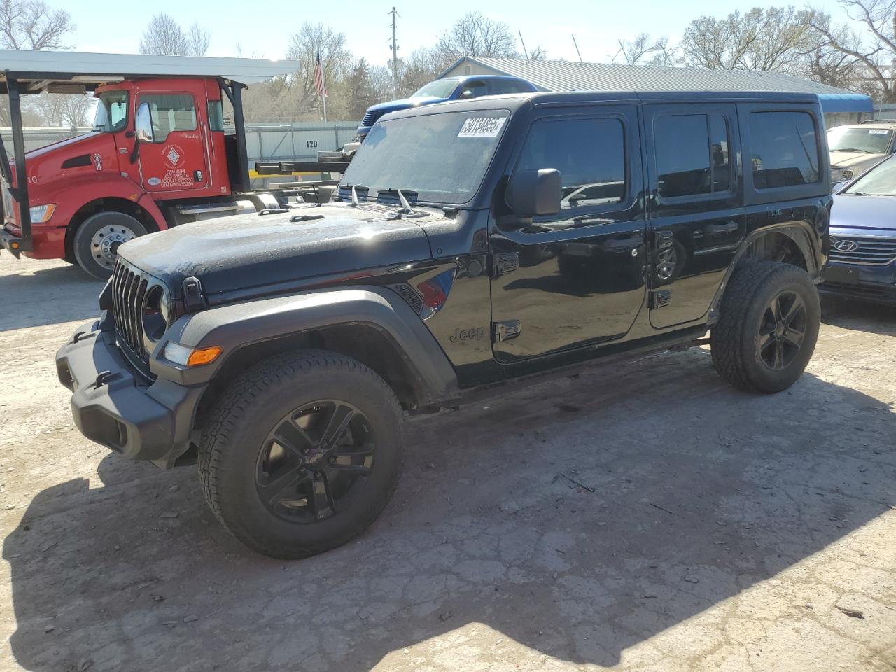 2020 Jeep Wrangler Unlimited Sport للبيع في Wichita، KS - Rear End
