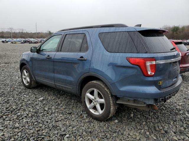  FORD EXPLORER 2018 Granatowy