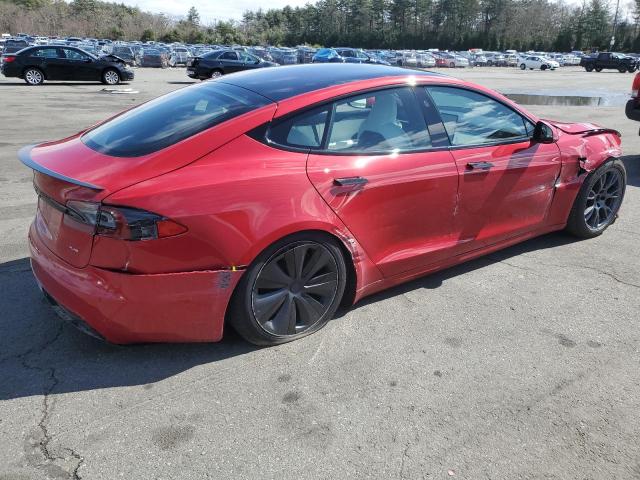  TESLA MODEL S 2022 Красный