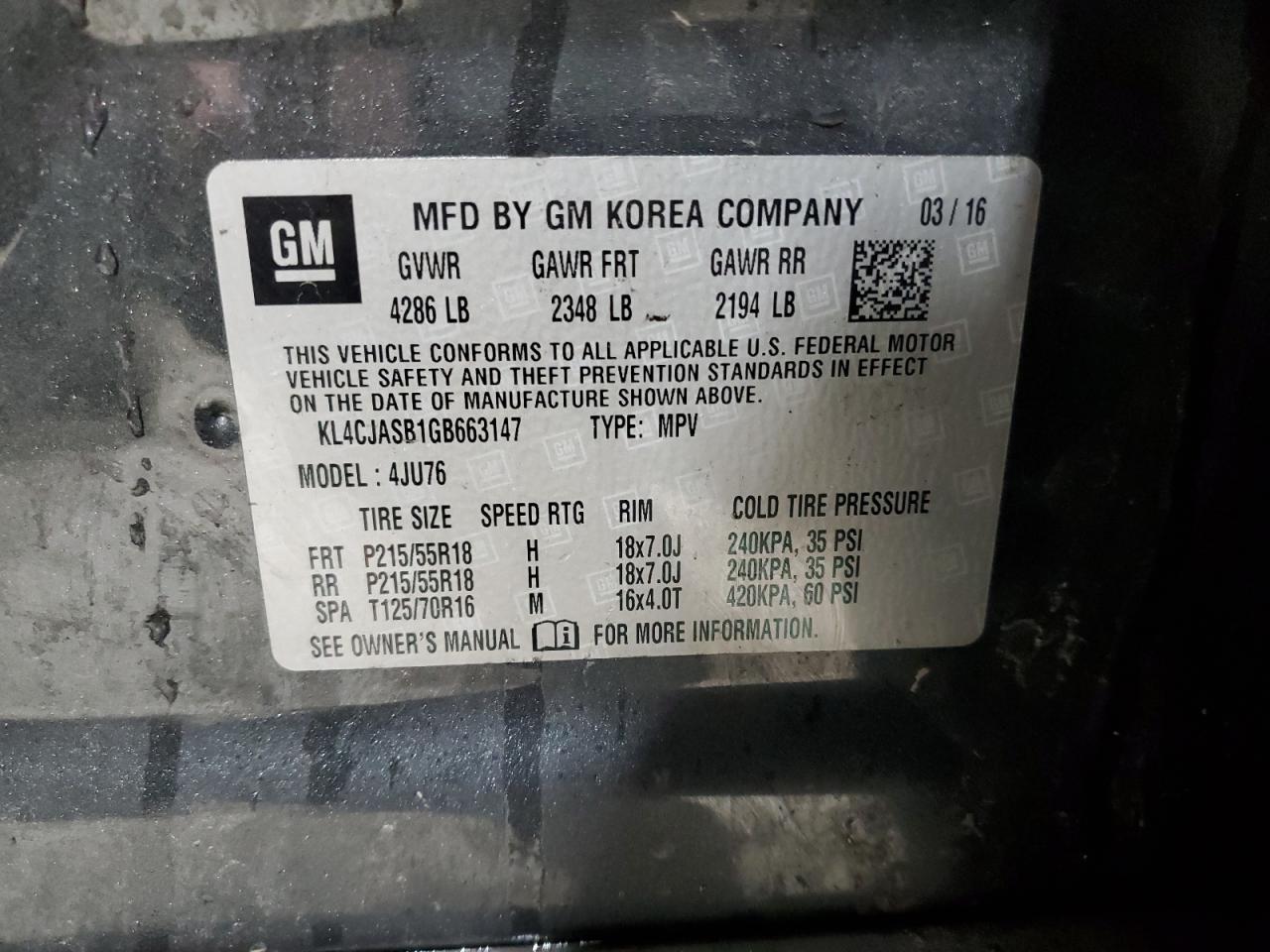 2016 Buick Encore - Image 13