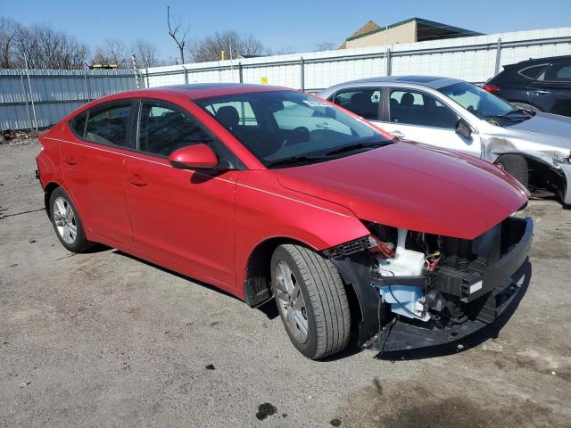  HYUNDAI ELANTRA 2020 Red