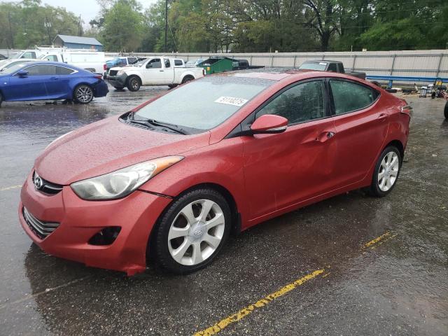  HYUNDAI ELANTRA 2012 Красный