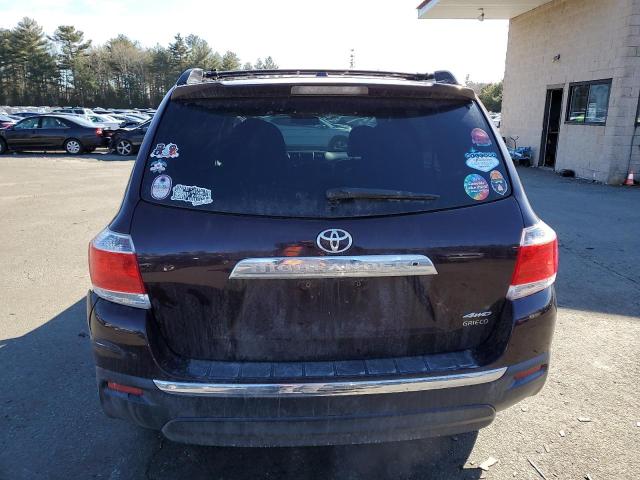  TOYOTA HIGHLANDER 2013 Maroon