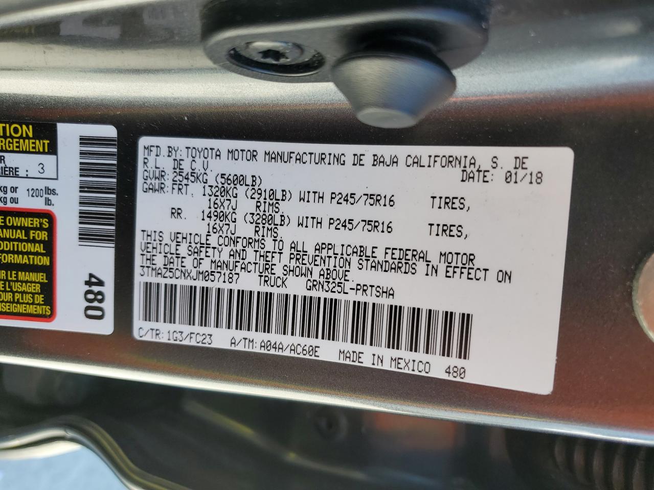 2018 Toyota Tacoma - Image 15