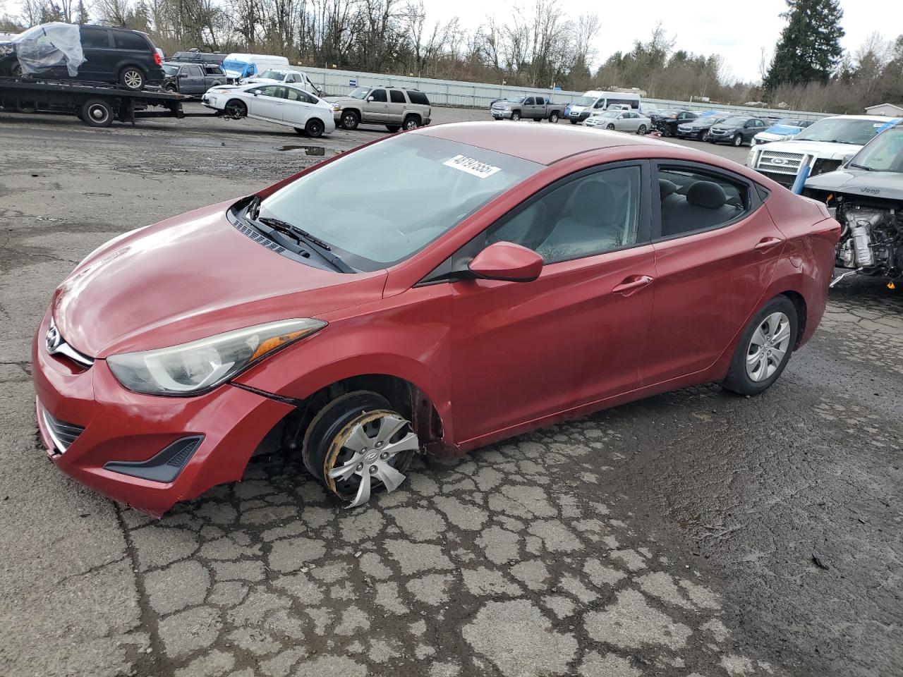 2016 Hyundai Elantra Se for Sale in Portland, OR - Front End