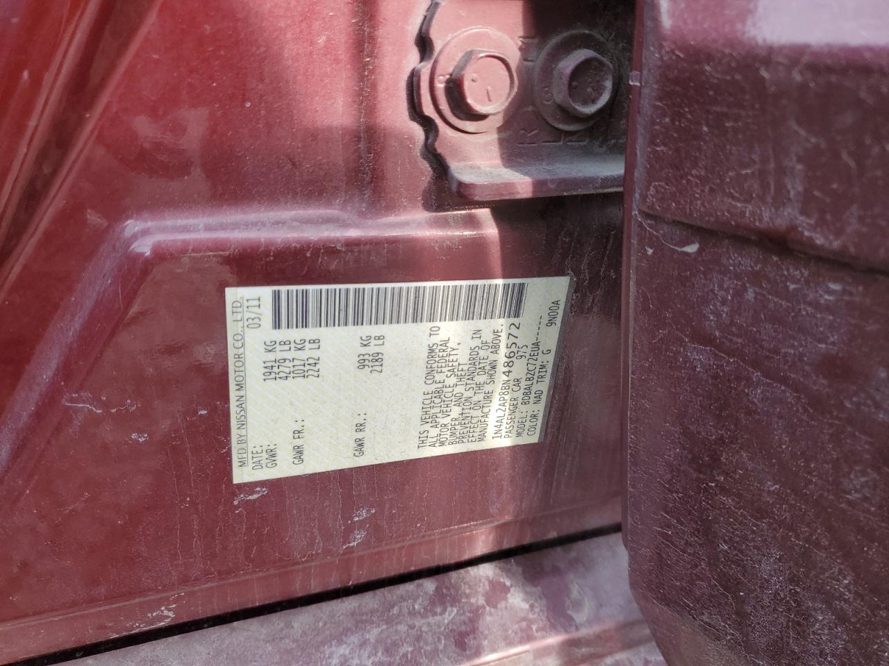 2011 Nissan Altima - Image 12