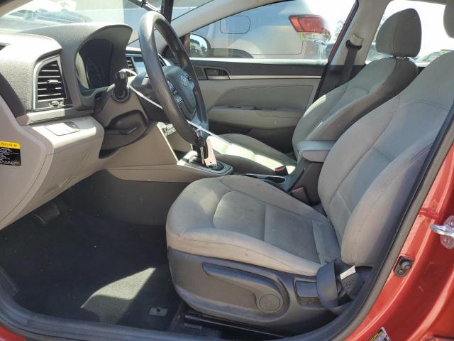  HYUNDAI ELANTRA 2017 Czerwony