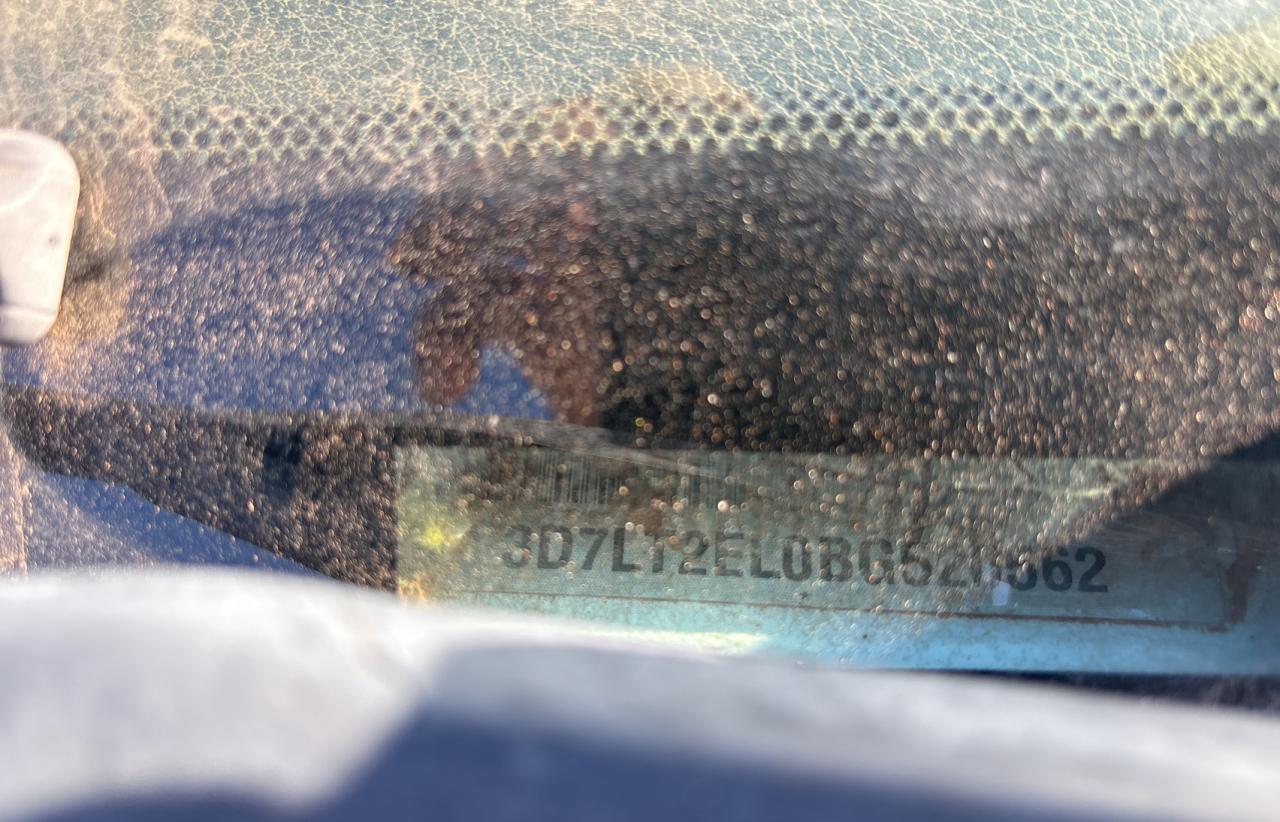 2011 Dodge Ram 2500 VIN: 3D7LT2EL0BG520562 Lot: 47686235