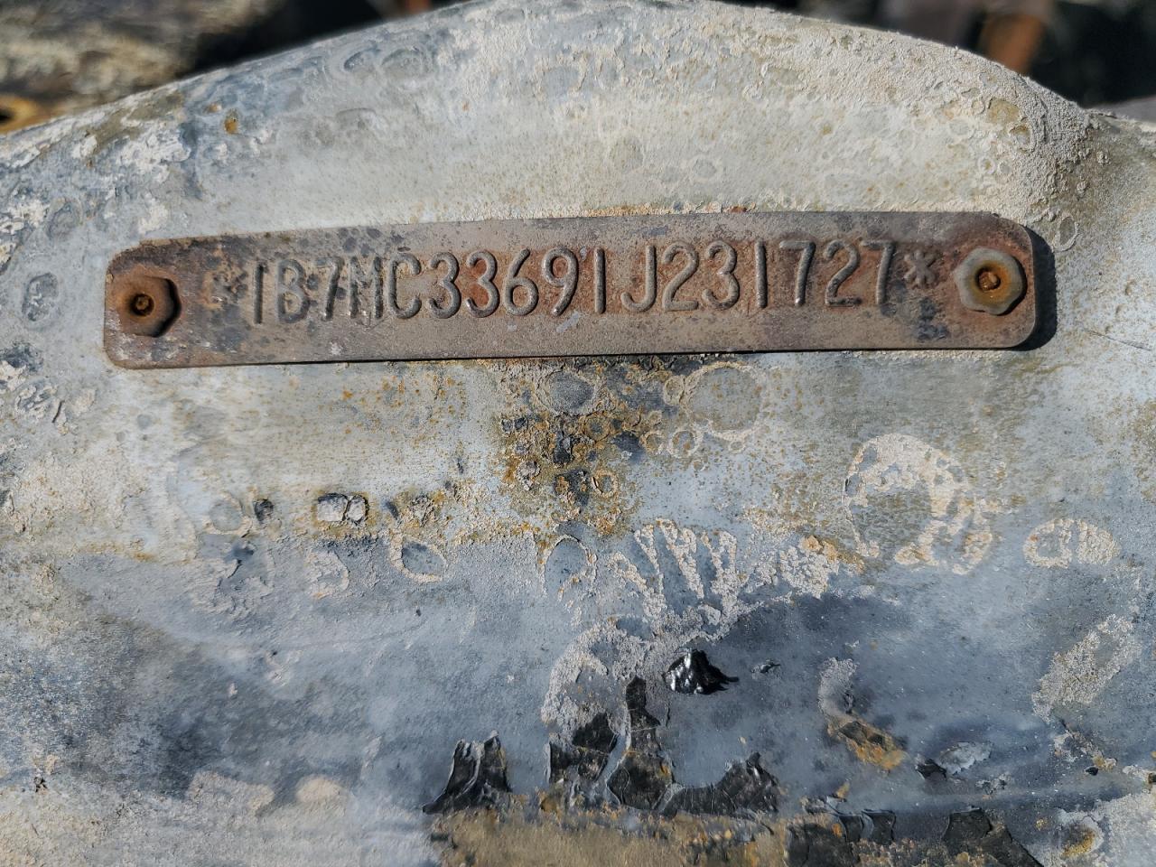 2001 Dodge Ram 3500 VIN: 1B7MC33691J231727 Lot: 48779455