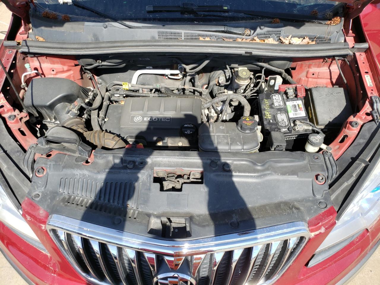 2015 BUICK ENCORE with FRONT END damage, VIN KL4CJFSB7FB045116