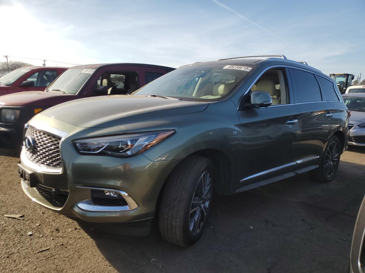 2017 Infiniti Qx60 за продажба в New Britain, CT - Side
