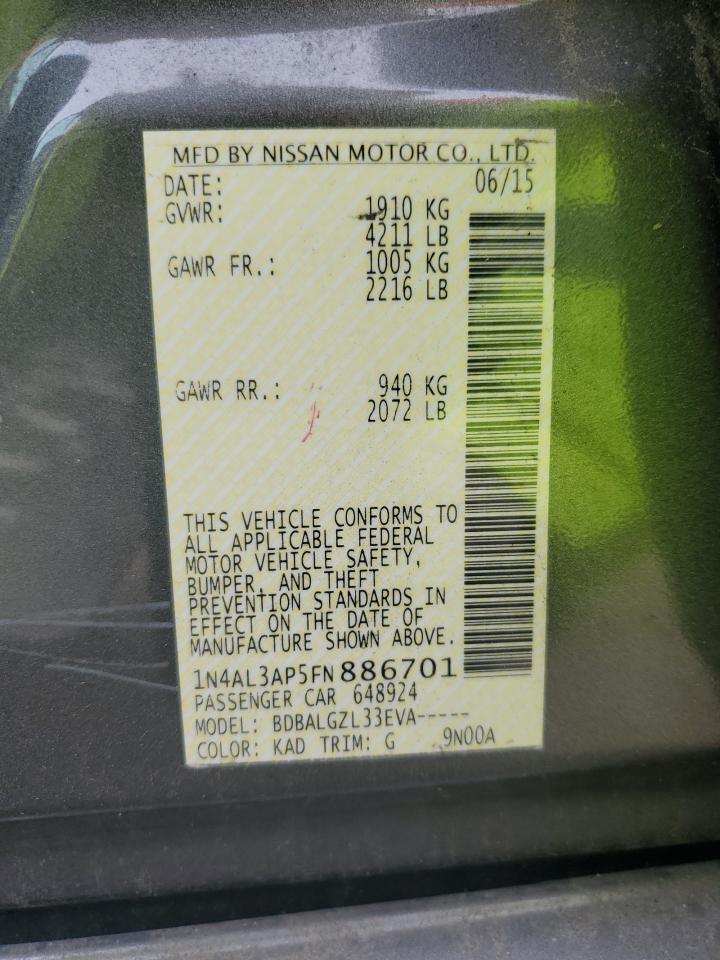 2015 Nissan Altima - Image 12