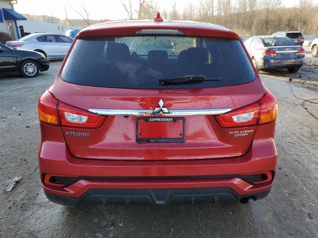  MITSUBISHI OUTLANDER 2019 Czerwony