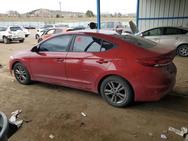  HYUNDAI ELANTRA 2017 Красный