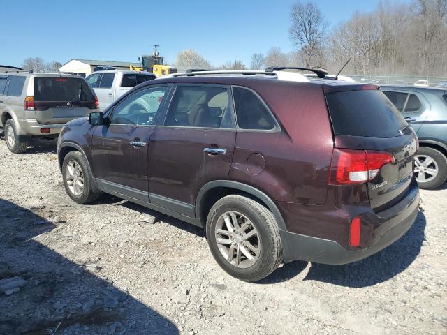  KIA SORENTO 2014 Bordowy