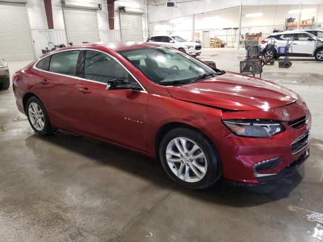  CHEVROLET MALIBU 2018 Red