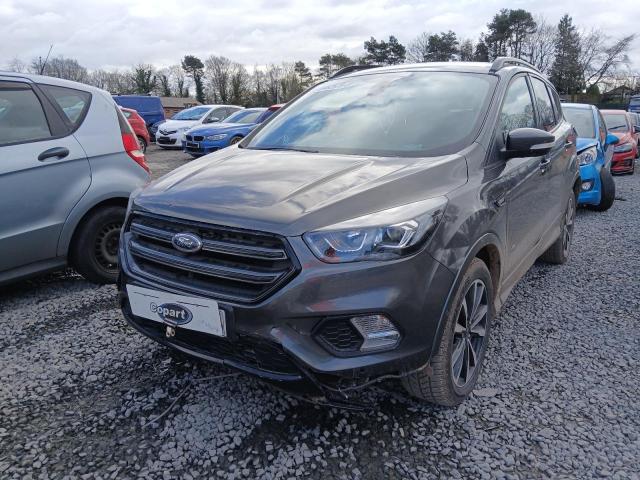 2018 FORD KUGA 2.0 TDCI 180 ST-LINE 5DR AUTO for sale at Copart WOLVERHAMPTON