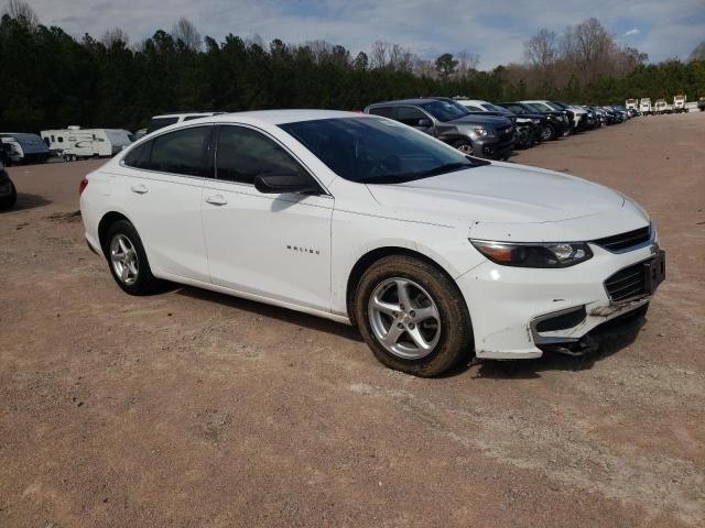  CHEVROLET MALIBU 2018 White