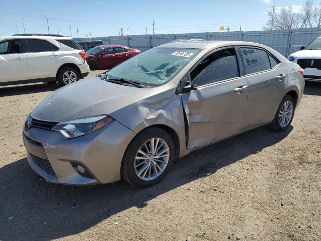  TOYOTA COROLLA 2015 Коричневый