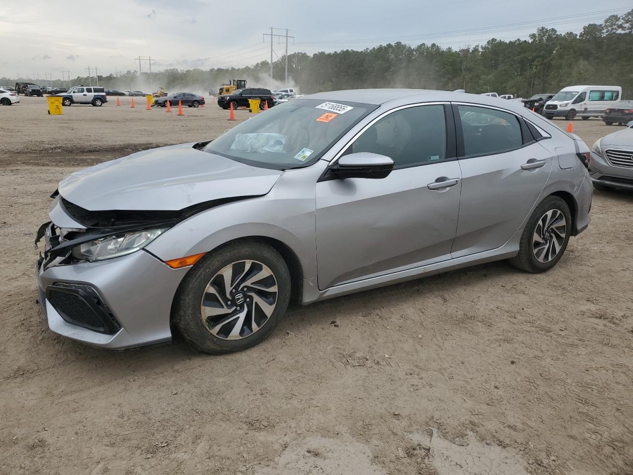 2018 Honda Civic Lx for Sale in Greenwell Springs, LA - Front End