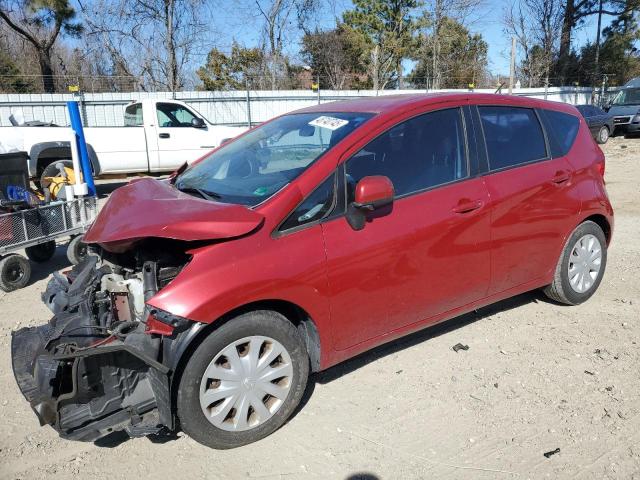  NISSAN VERSA 2014 Czerwony