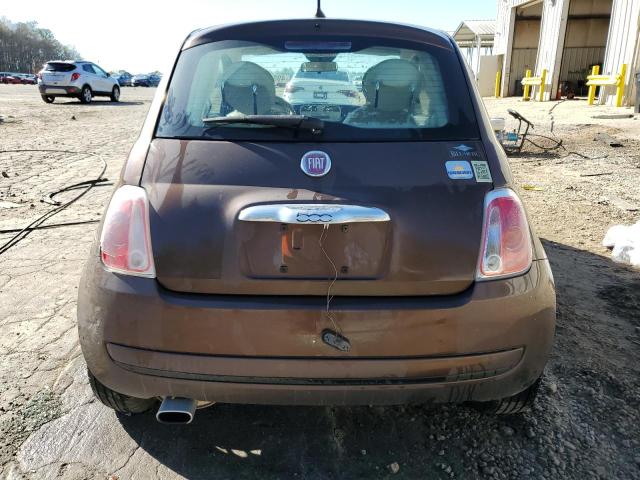  FIAT 500 2015 Brown
