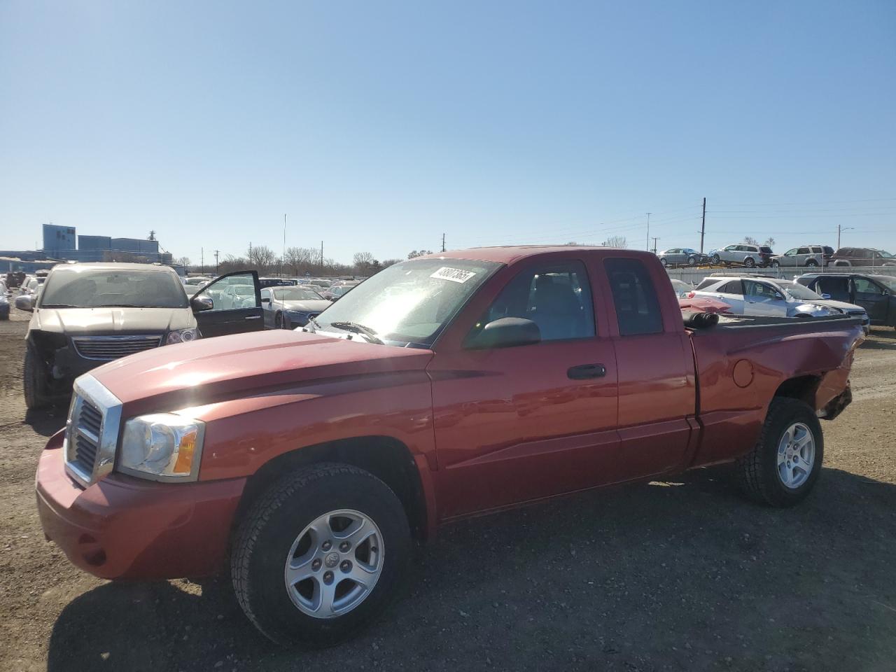 2007 Dodge Dakota Slt იყიდება Des Moines-ში, IA - Rear End