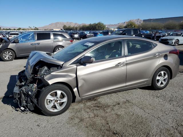 Sedans HYUNDAI ELANTRA 2015 Srebrny