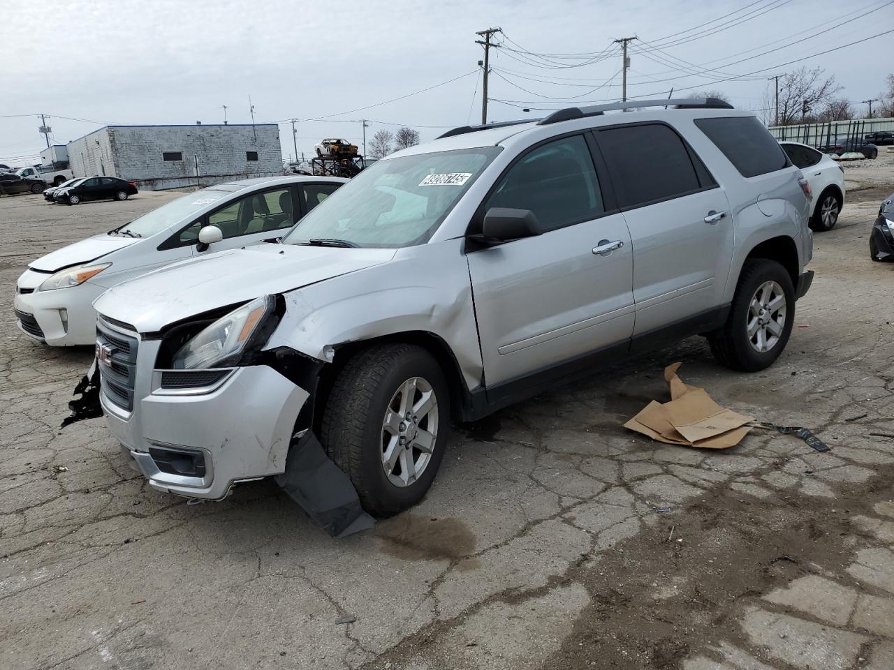 2013 Gmc Acadia Sle на продаже в Chicago Heights, IL - Front End