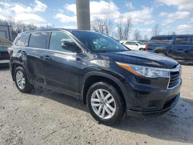  TOYOTA HIGHLANDER 2016 Black