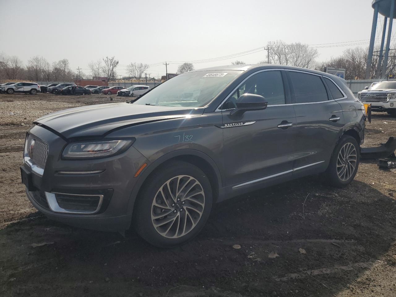 2019 Lincoln Nautilus Reserve de vânzare în Chicago Heights, IL - Rear End