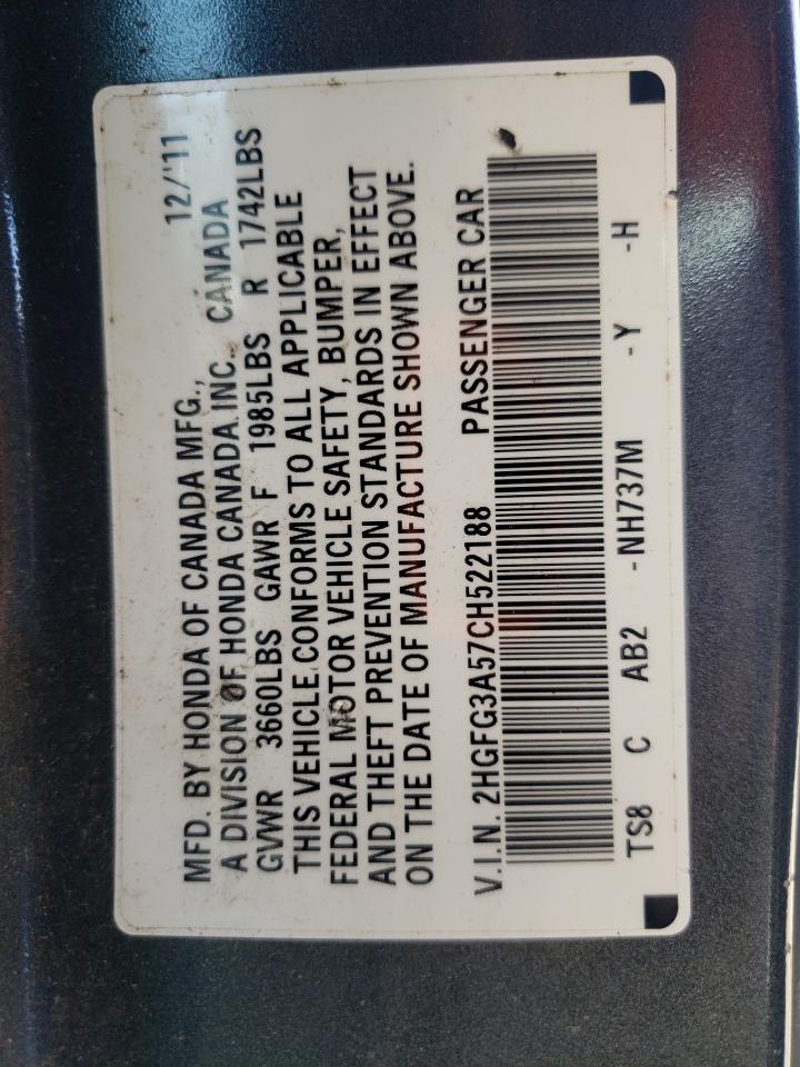 2012 Honda Civic - Image 12