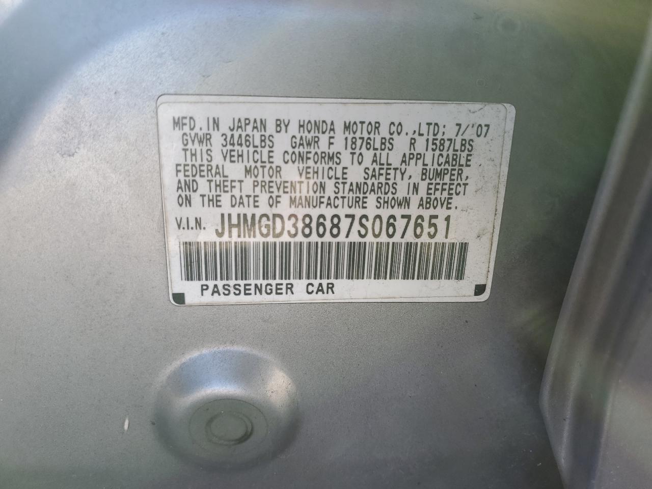 2007 Honda Fit - Image 12