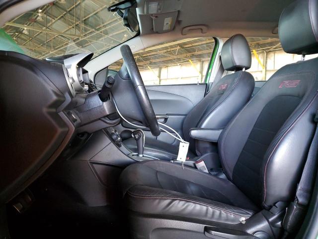  CHEVROLET SONIC 2015 Green