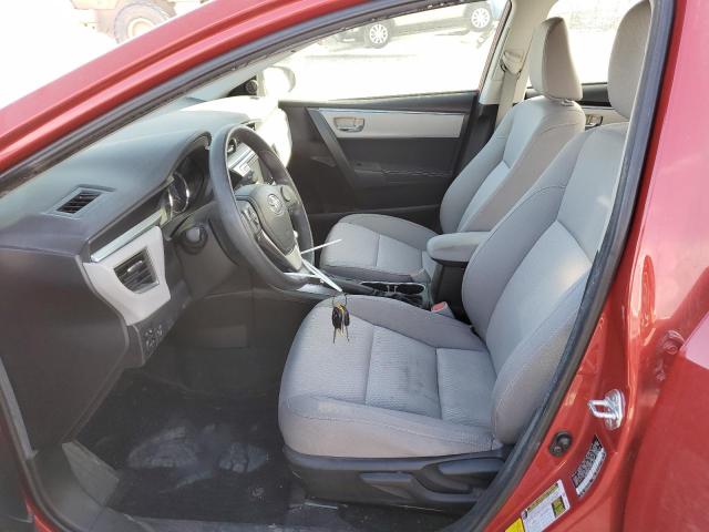 Седаны TOYOTA COROLLA 2014 Красный