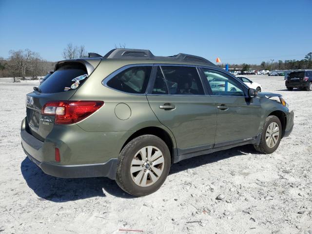 Parquets SUBARU OUTBACK 2016 Green