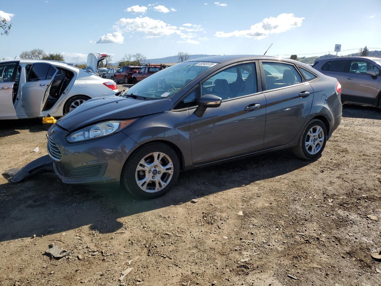 2015 Ford Fiesta Se na sprzedaż w San Martin, CA - Front End